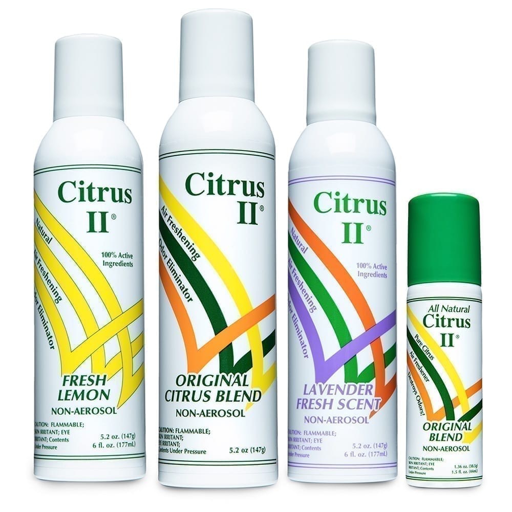 Citrus II® Odor Eliminating Spray Air Fresheners – Citrus II